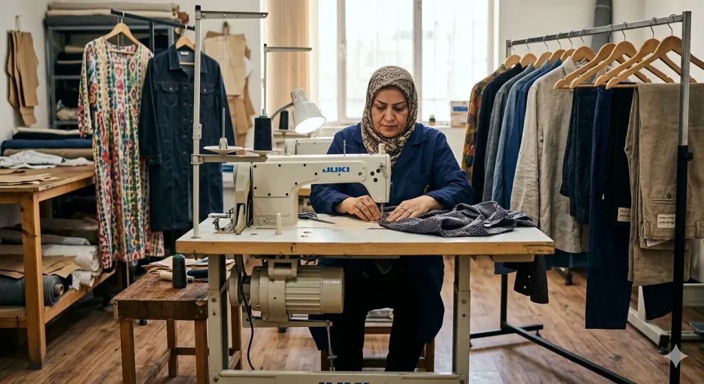 چرخ خیاطی صنعتی 
